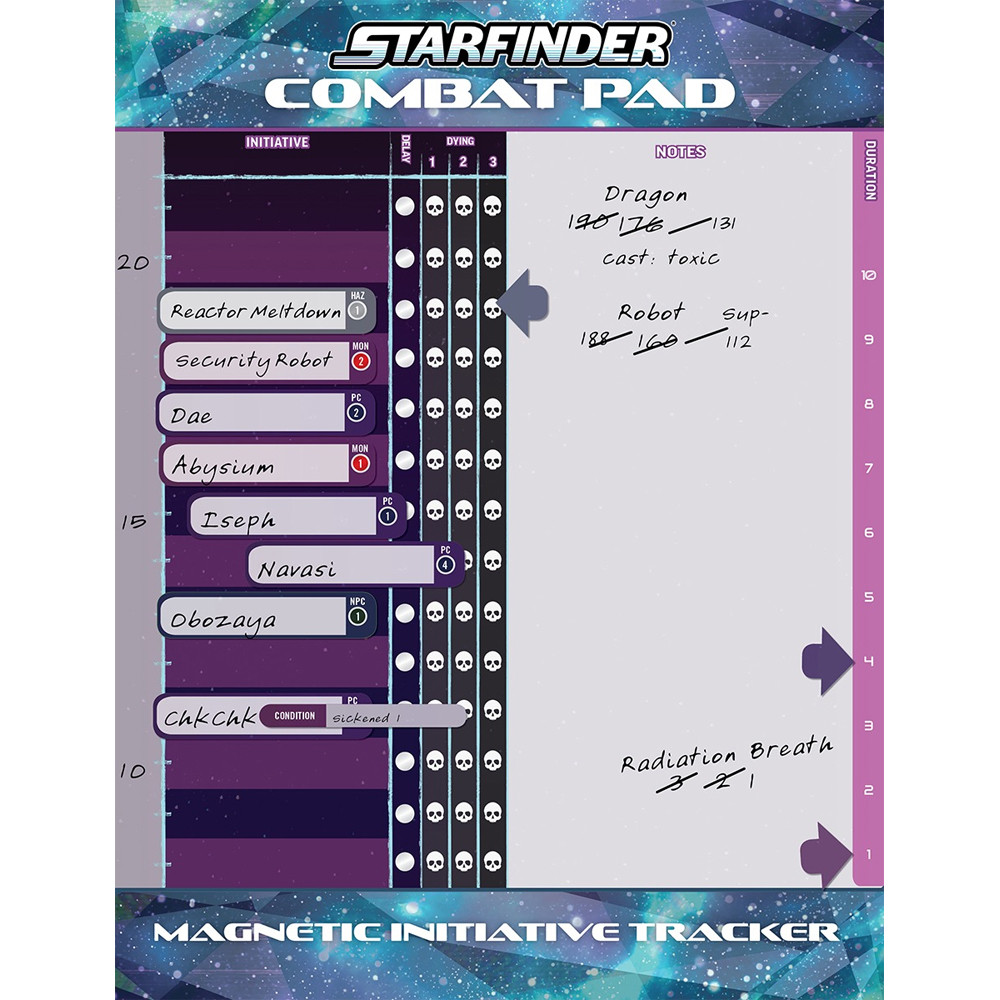 Starfinder 2E RPG: Combat Pad (Preorder)
