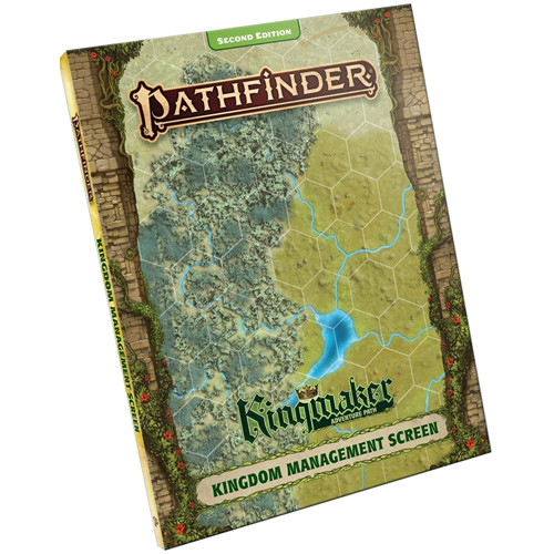 Pathfinder 2E RPG: Kingmaker Kingdom Management Screen