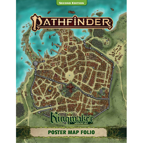 Pathfinder 2E RPG: Kingmaker Adventure Path - Poster Map Folio