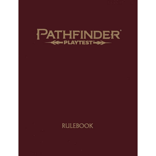 Pathfinder RPG: Playtest Special Edition Rulebook (Hardcover)