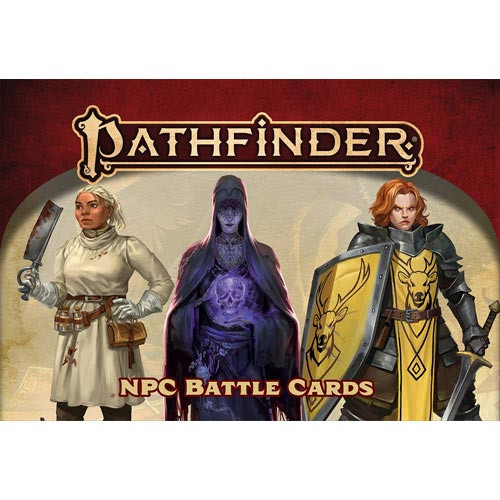 Pathfinder 2E RPG: NPC Battle Cards