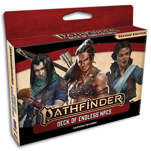 Pathfinder 2E RPG: Deck of Endless NPCs