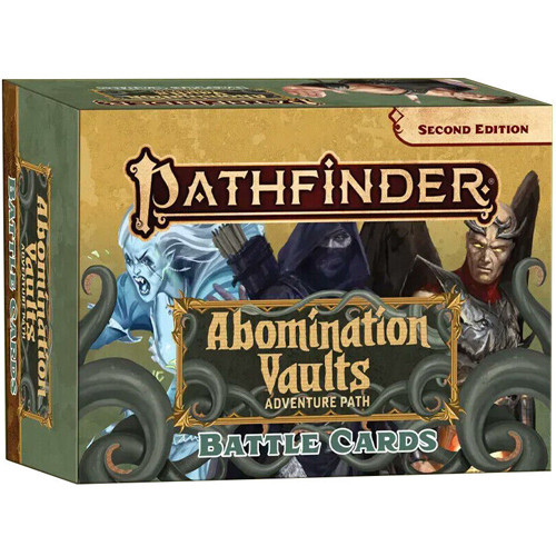 Pathfinder 2E RPG: Abomination Vaults - Battle Cards