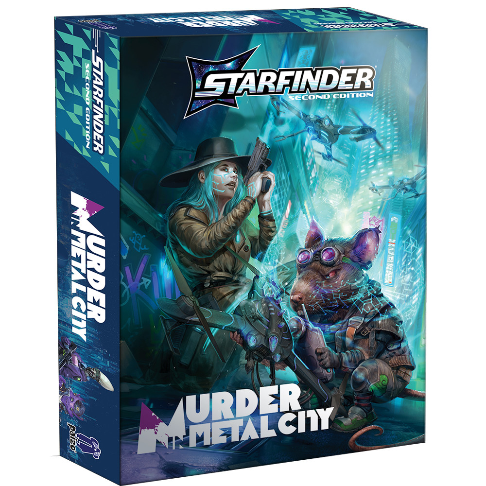 Starfinder 2E RPG: Deluxe Adventure - Murder in Metal City (Preorder)