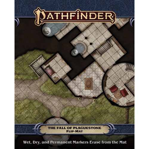 Pathfinder 2E RPG: Flip-Mat - The Fall of Plaguestone