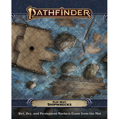 Pathfinder 2E RPG: Flip-Mat - Shipwrecks