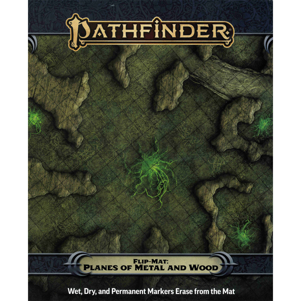 Pathfinder 2E RPG: Flip-Mat - Planes of Metal & Wood