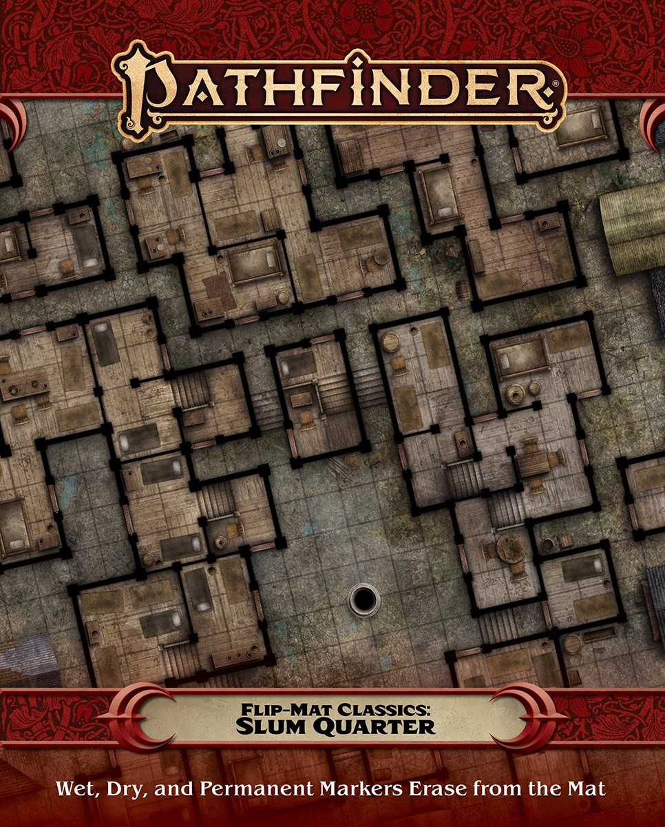 Pathfinder RPG: Flip-Mat Classics - Slum Quarter