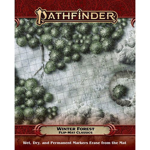 Pathfinder 2E RPG: Flip-Mat Classics - Winter Forest