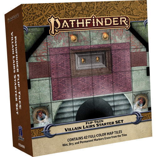 Pathfinder 2E RPG: Flip-Tiles - Villain Lairs Starter Set