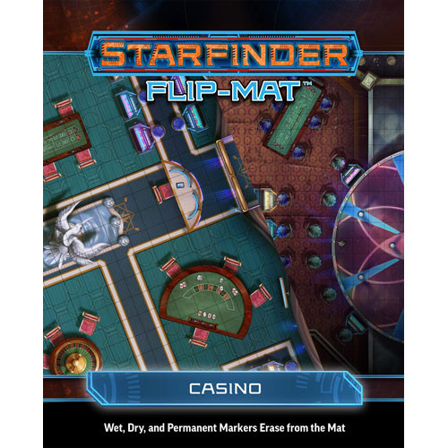 Starfinder RPG: Flip-Mat - Casino