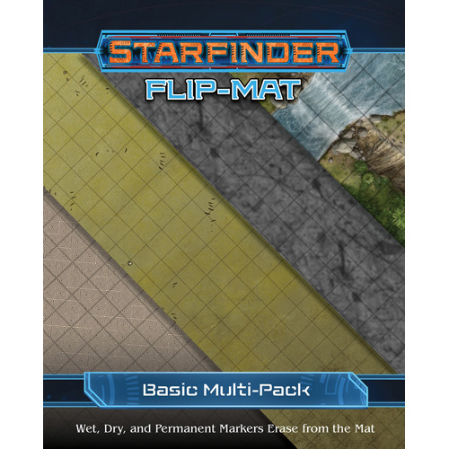 Starfinder RPG: Flip-Mat - Basic Terrain Multi-Pack