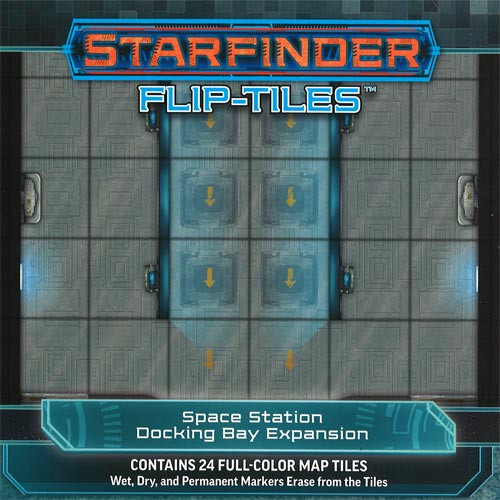 Starfinder RPG: Flip-Tiles - Space Station Docking Bay Expansion