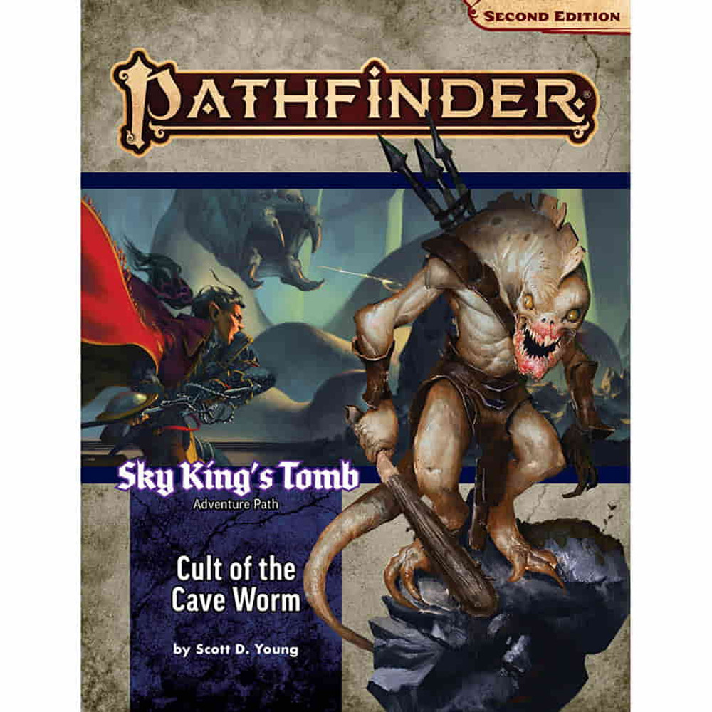 Pathfinder 2e Rpg Adventure Path Cult Of The Cave Worm Roleplaying