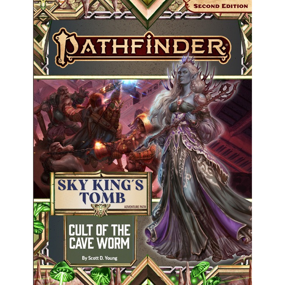 Pathfinder 2E RPG: Adventure Path - Cult of the Cave Worm