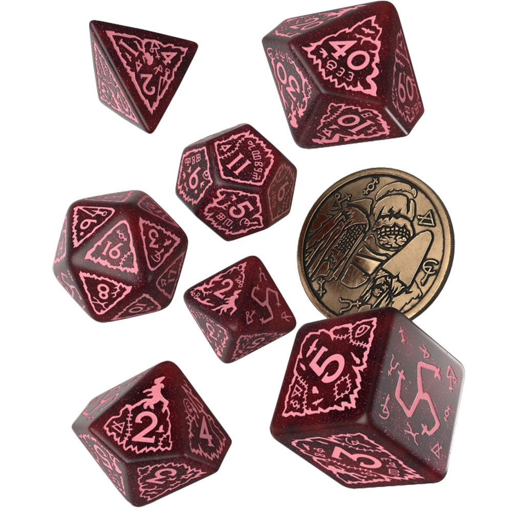 Witcher Dice Set Crones Whispess Witcher Dice Set Crones Whispess