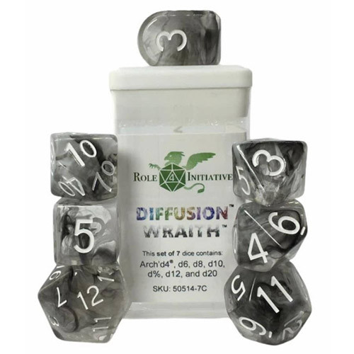 R4I Dice w/ Arch'd4: Diffusion - Wraith (7)