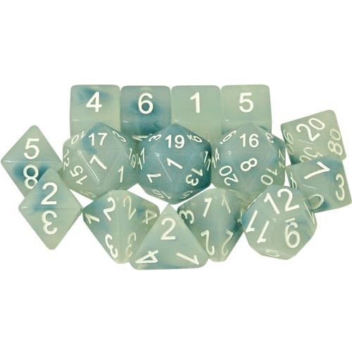 R4I Dice: Ghostly Grudge w/ White (15)