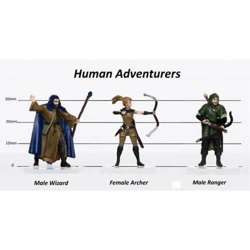 R4I Prepainted Miniatures: Characters of Adventure - Adventurers Set B