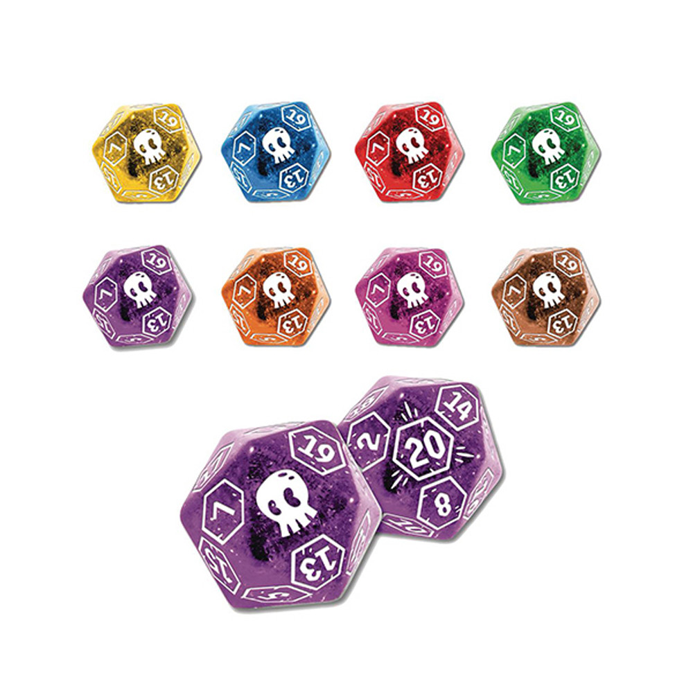 Heroes of Barcadia: Enhanced Dice Set