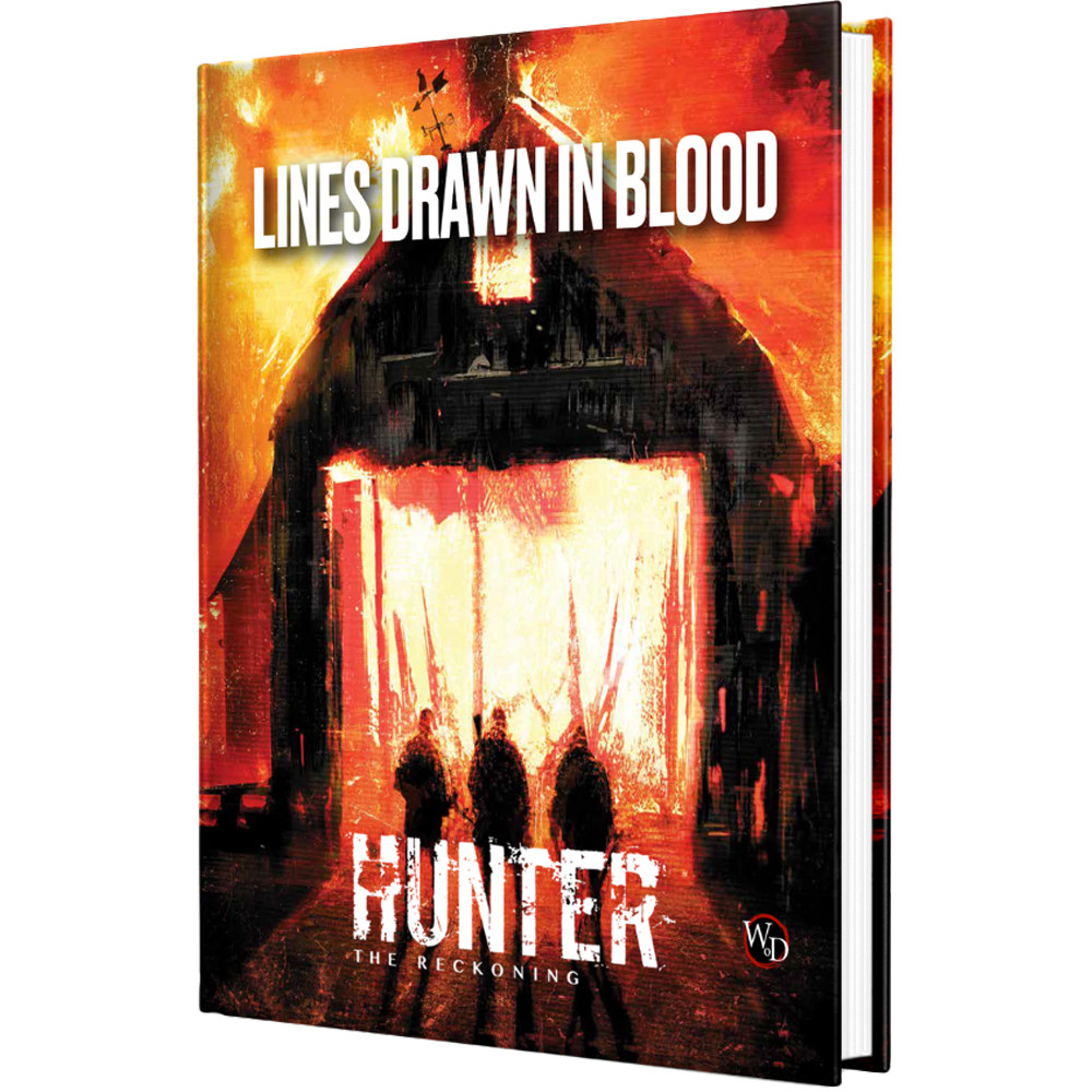 Hunter: The Reckoning 5E RPG - Lines Drawn in Blood Chronicle Book