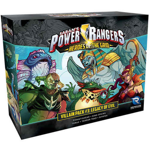 Power Rangers: Heroes of the Grid - Villain Pack #3 Legacy of Evil