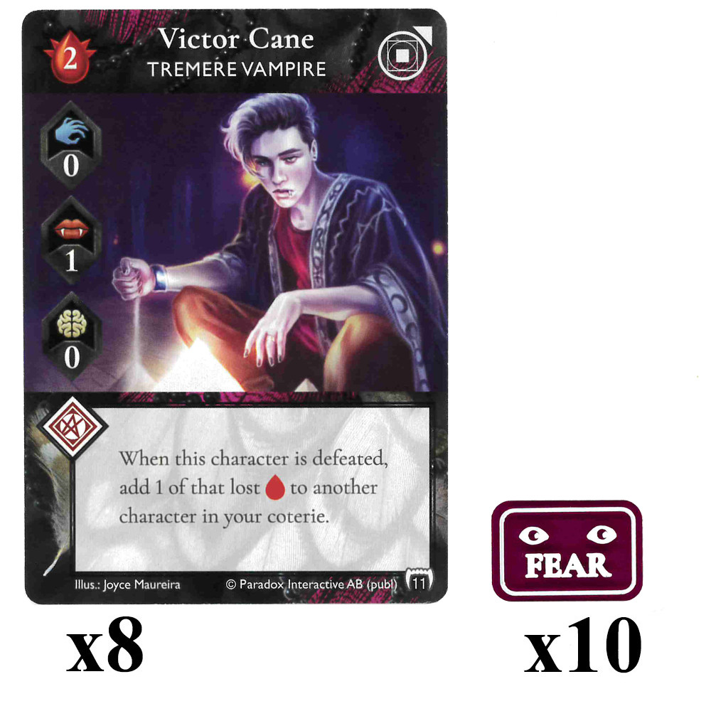 Vampire the Masquerade: Rivals ECG - Vampire Wednesdays Kit - Season 1.4 (New Arrival)