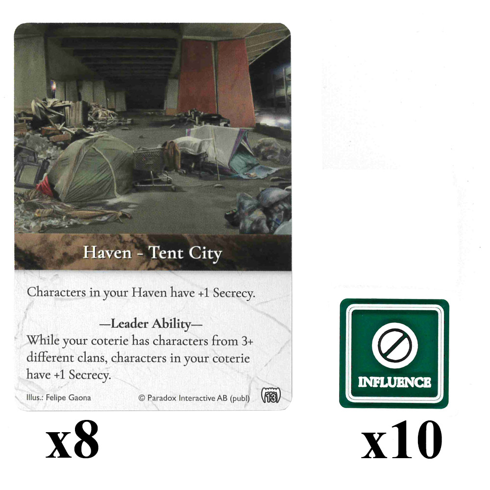 Vampire the Masquerade: Rivals ECG - Vampire Wednesdays Kit 1.6