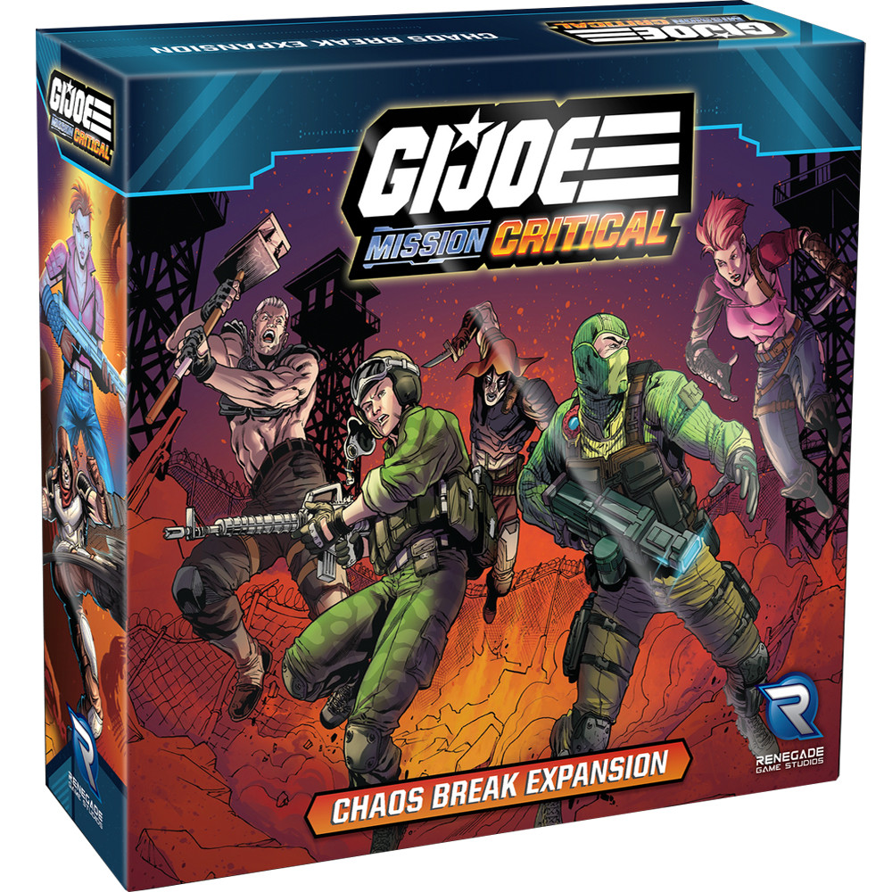 G.I. JOE: Mission Critical - Chaos Break Expansion | Board Games ...