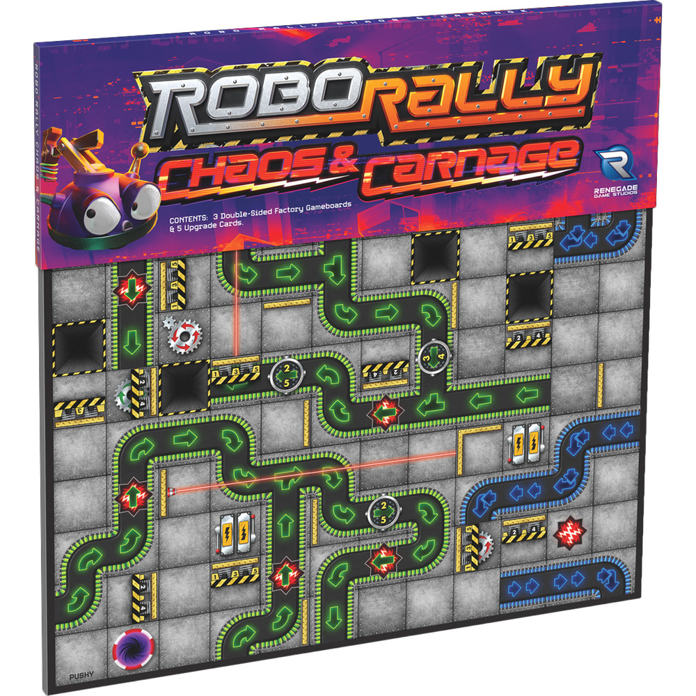 Robo Rally: Chaos & Carnage Expansion 