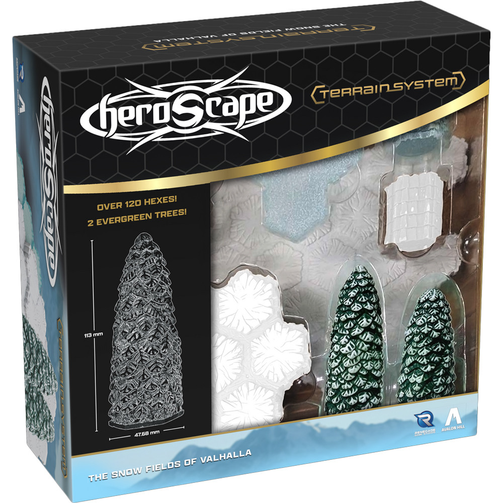 Heroscape: Terrain System - The Snow Fields of Valhalla