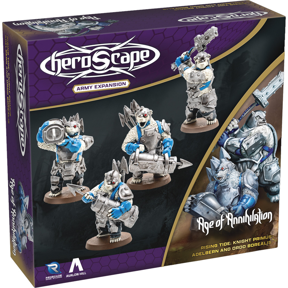 Heroscape: Rising Tide - Knight Primus Adelbern & Ordo Borealis