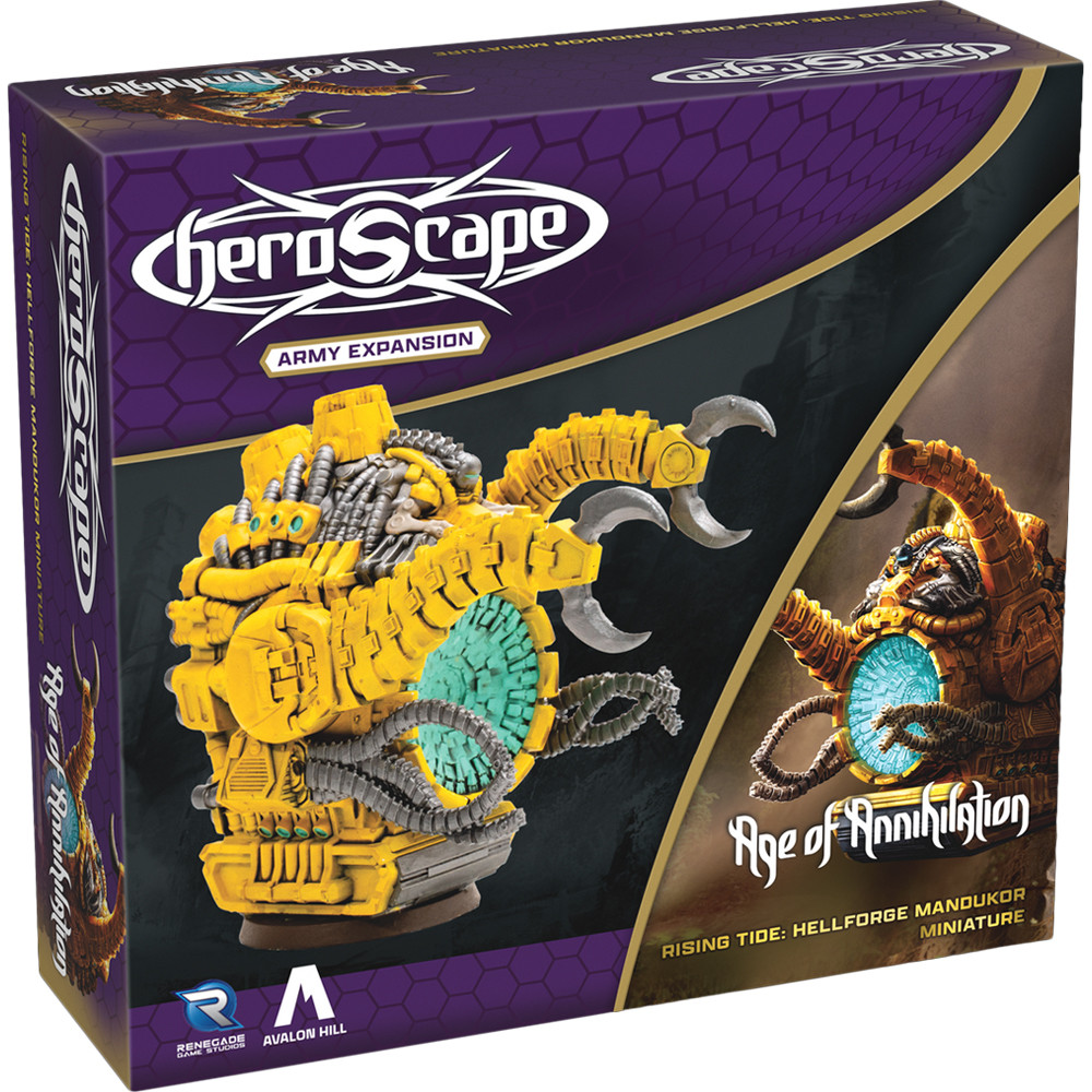 Heroscape: Rising Tide - Hellforge Mandukor Army Expansion