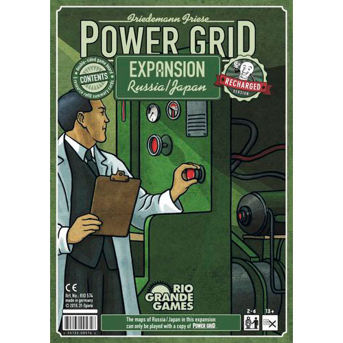 Power Grid Recharged: Russia & Japan Expansion