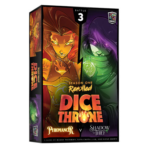 Dice Throne: Season 1 Rerolled - Pyromancer vs Shadow Thief