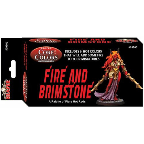 FastPallet Paint Set: Fire & Brimstone - Hot Reds (6)