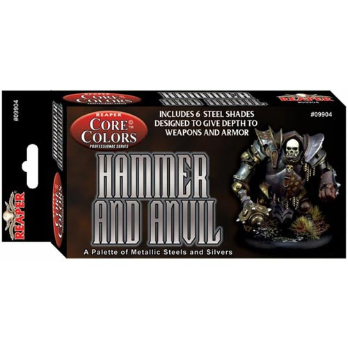 FastPallet Paint Set: Hammer & Anvil - Steel Metallics (6)