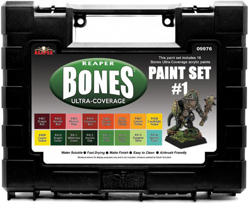 Bones Ultra-Coverage Paints: Set #1