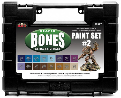 Bones Ultra-Coverage Paints: Set #2