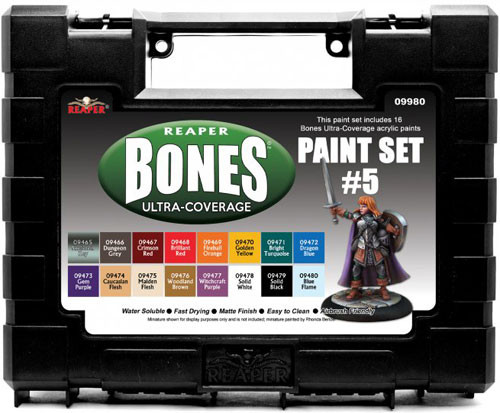 Bones Ultra-Coverage Paints: Set #5