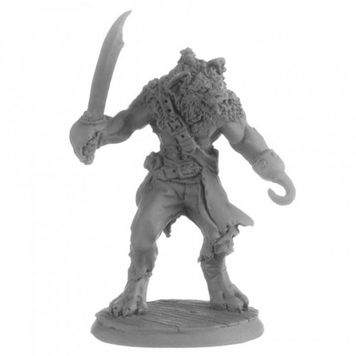 Bones: Hackle Blackhook, Gnoll Pirate