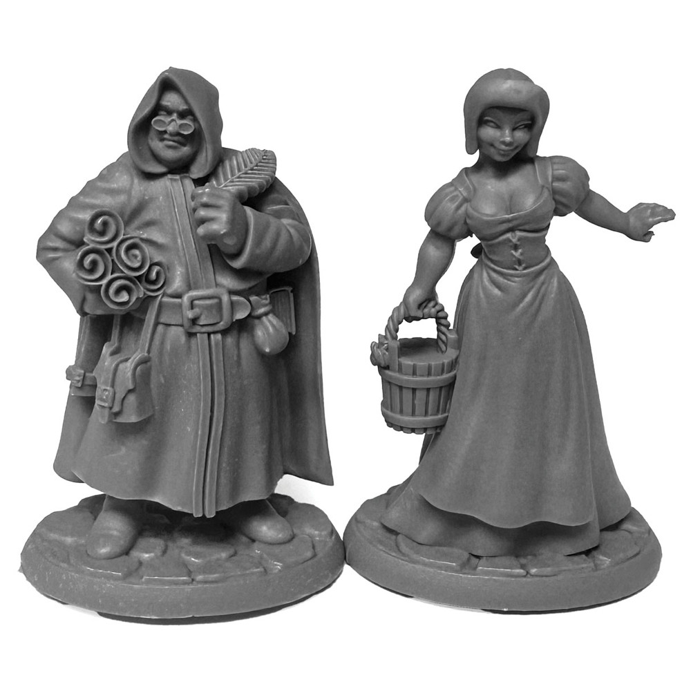 Bones Reaper Legends: Townsfolk - Sage & Milk Maid