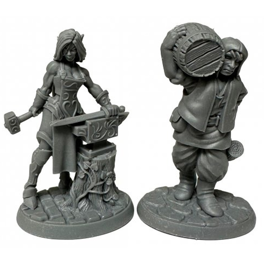 Bones Reaper Legends: Townsfolk - Cooper & Blacksmith