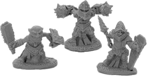 Bones Black: Bloodstone Gnome Warriors (3)