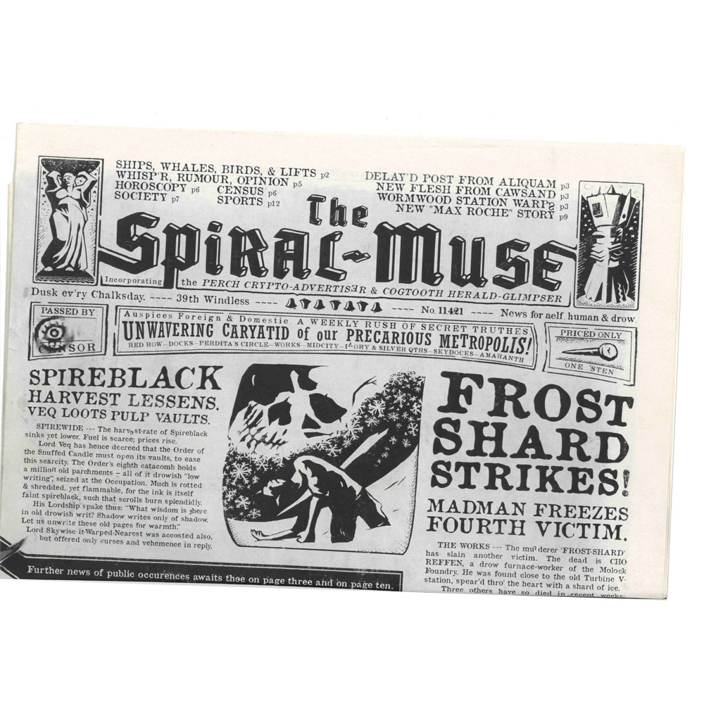 Spire RPG: Spiral Muse Newspaper