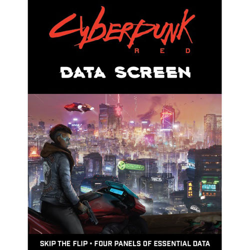 Cyberpunk RED RPG: Data Screen
