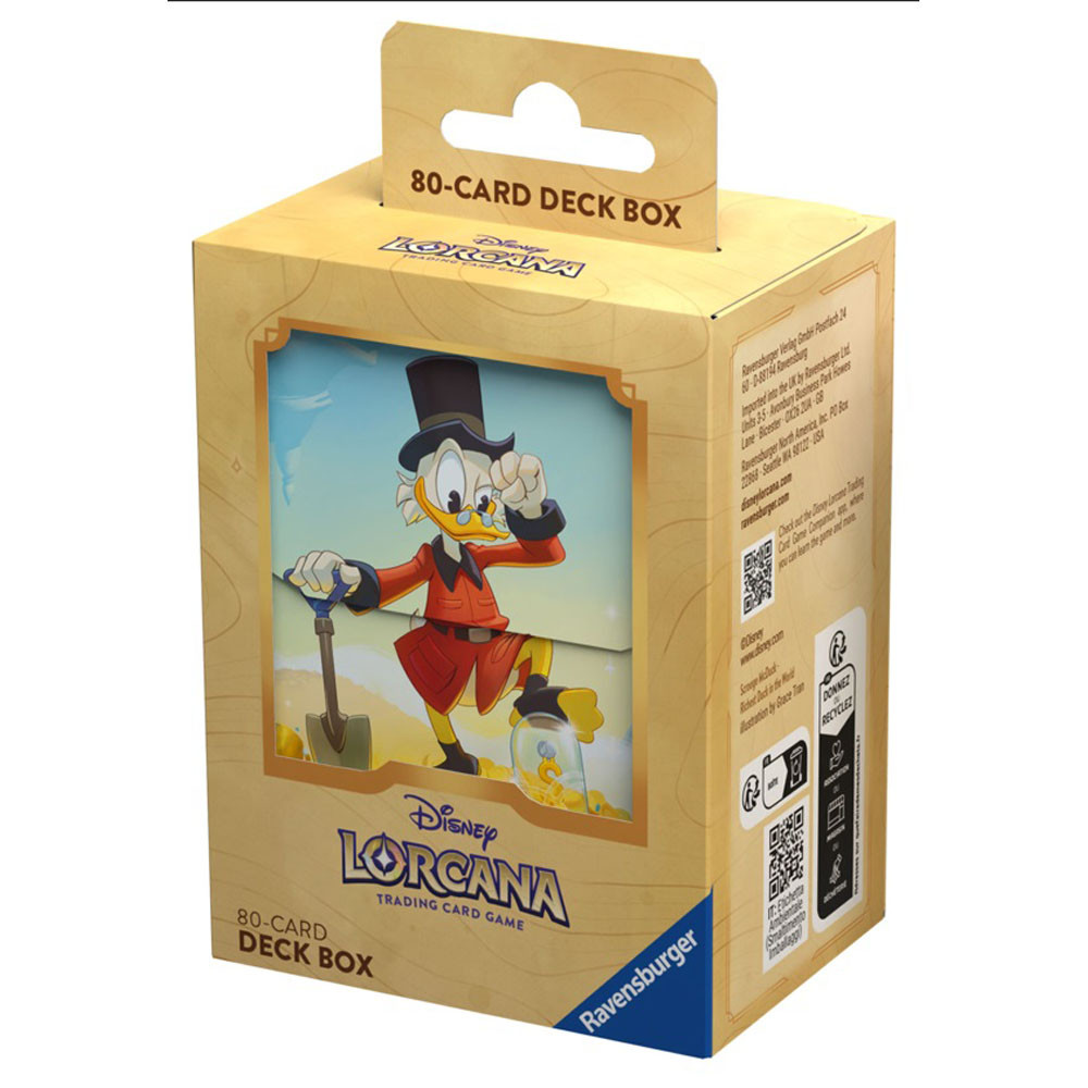 Lorcana Deck Box: Into the Inklands - Scrooge McDuck