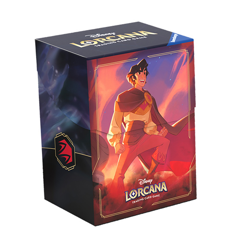 Lorcana Deck Box: Shimmering Skies - Aladdin