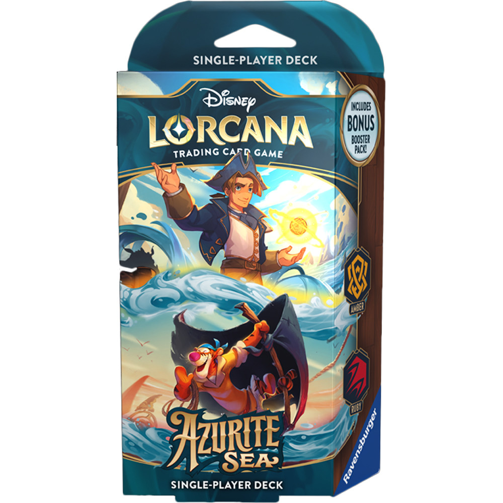 Lorcana TCG: Azurite Sea - Starter Deck - Amber & Ruby