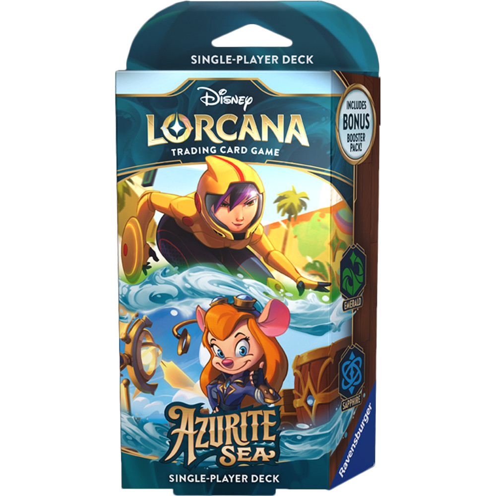 Lorcana TCG: Azurite Sea - Starter Deck - Emerald & Sapphire